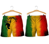 Angela Davis Rasta Freedom Shorts